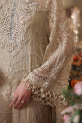 MB GL-7154 Premium Chiffon Emb 3 Piece Unstitched Suit With Chiffon Dupatta 2026