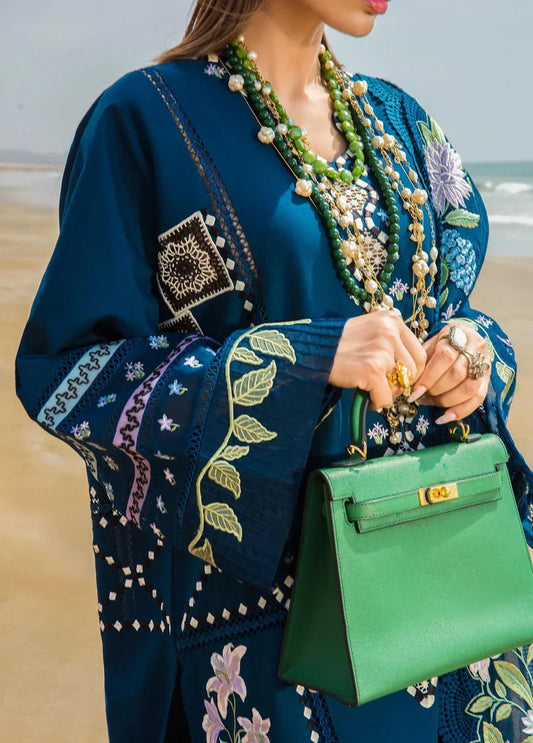 Crimson Luxury Chikankari Lawn Collection 3pc Unstitched