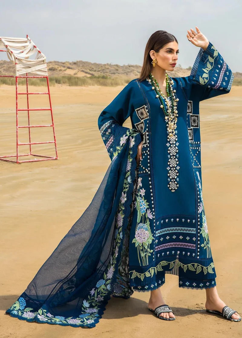 Crimson Luxury Chikankari Lawn Collection 3pc Unstitched