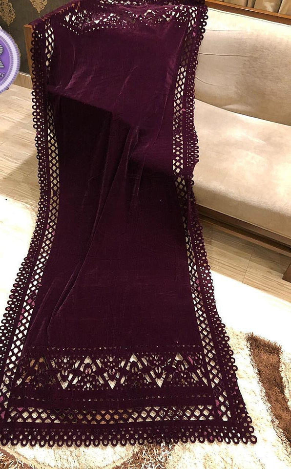 LASER SHAWL VELVET