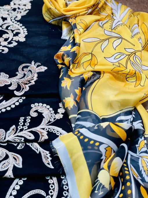 MUSHQ BLACK SUMMER COLLECTION SUIT 1455