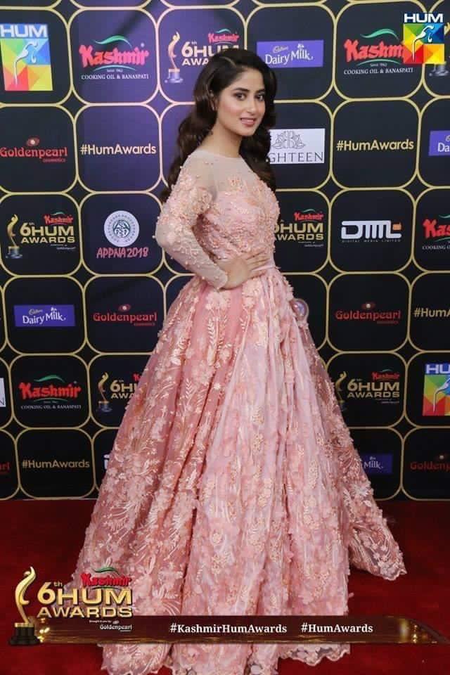 SAJAL ALI MAXI NET FABRIC DRESS