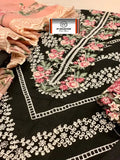 CRIMSON BLACK CHICKEN KARI SUIT 1476