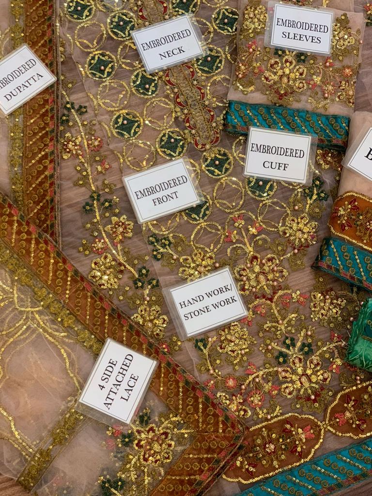 Maria B party wear dress unstiched