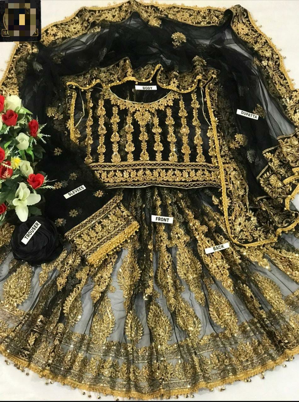 Kanwal Malik WEDDING COLLECTION NET DRESS