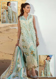 Lawn Chicken kari Embroired unstiched
