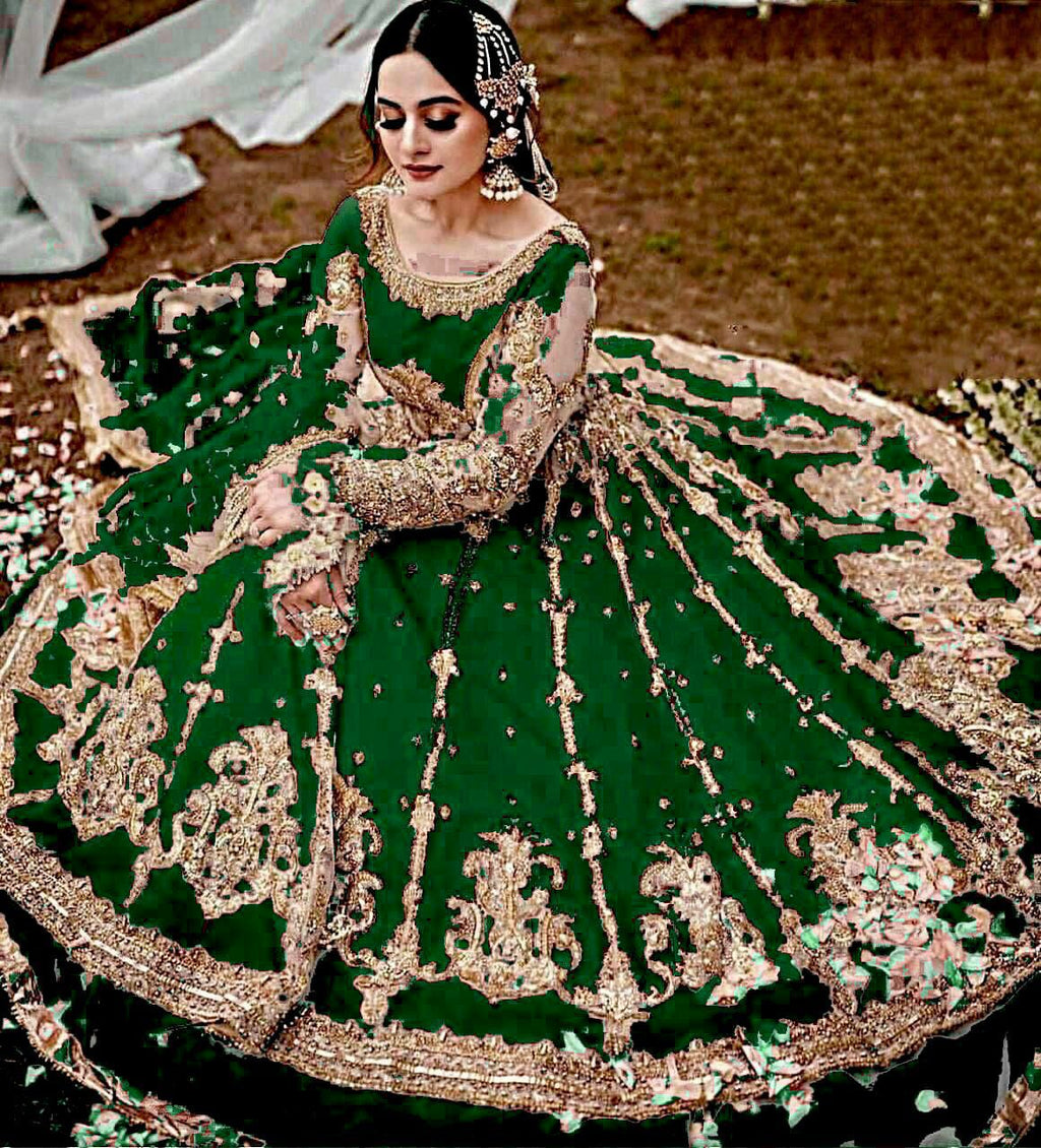 Hiramani Net heavy MAXI unstiched