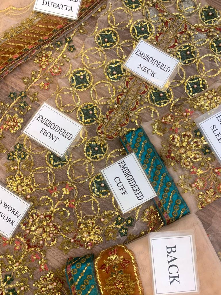 Maria B party wear dress unstiched