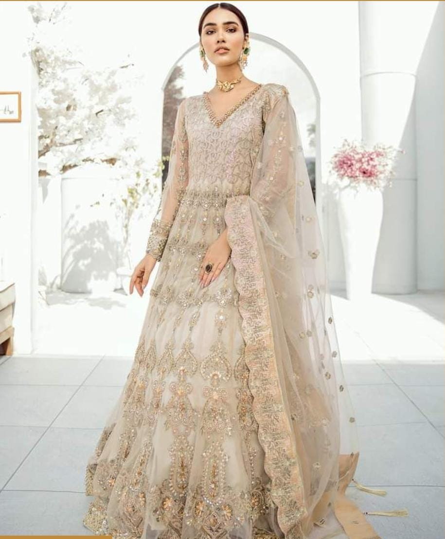 IMROZIA Net Heavy MAXI EMBROIRED