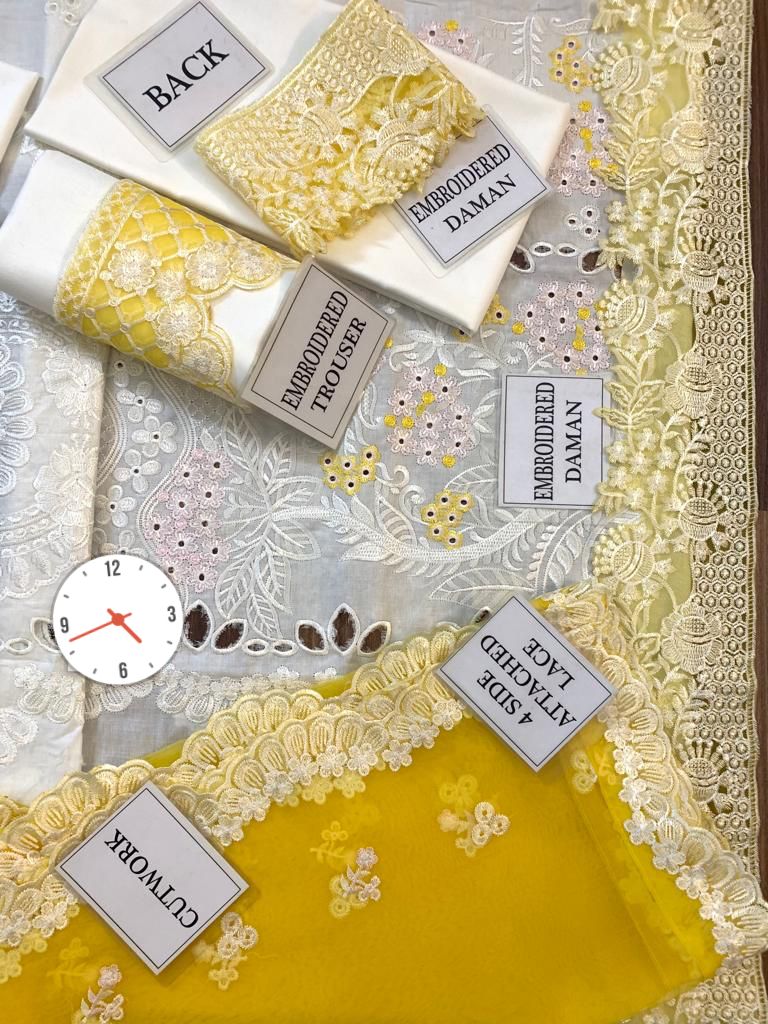 ASIFA NABEEL EMBROIDERY CHIKANKARI