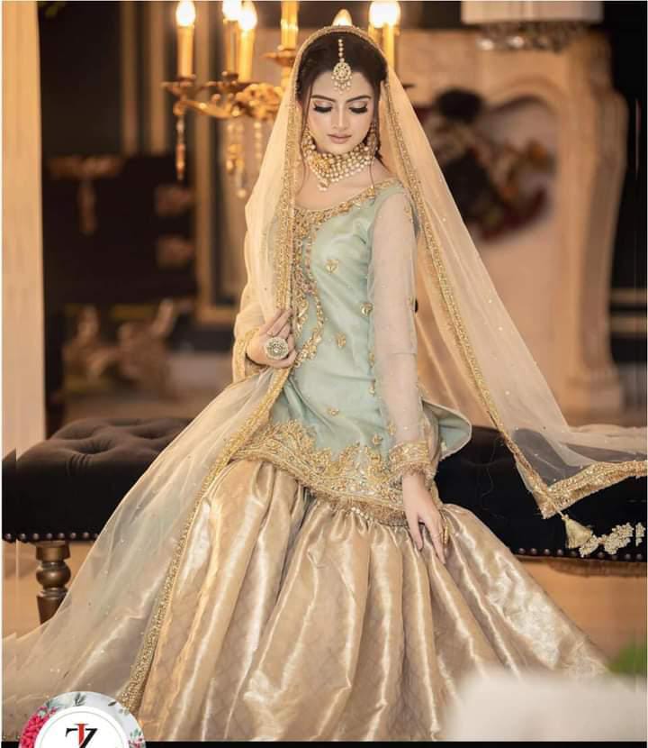 Designer Wear Heavy Mehndi dress unstiched