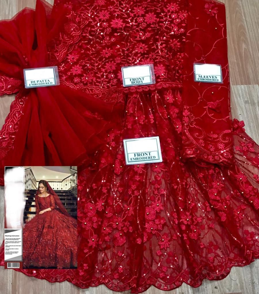 Mariam & Maria luxury wedding collection Red