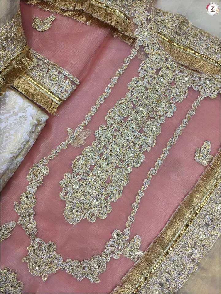 Designer Wear Heavy Mehndi dress unstiched