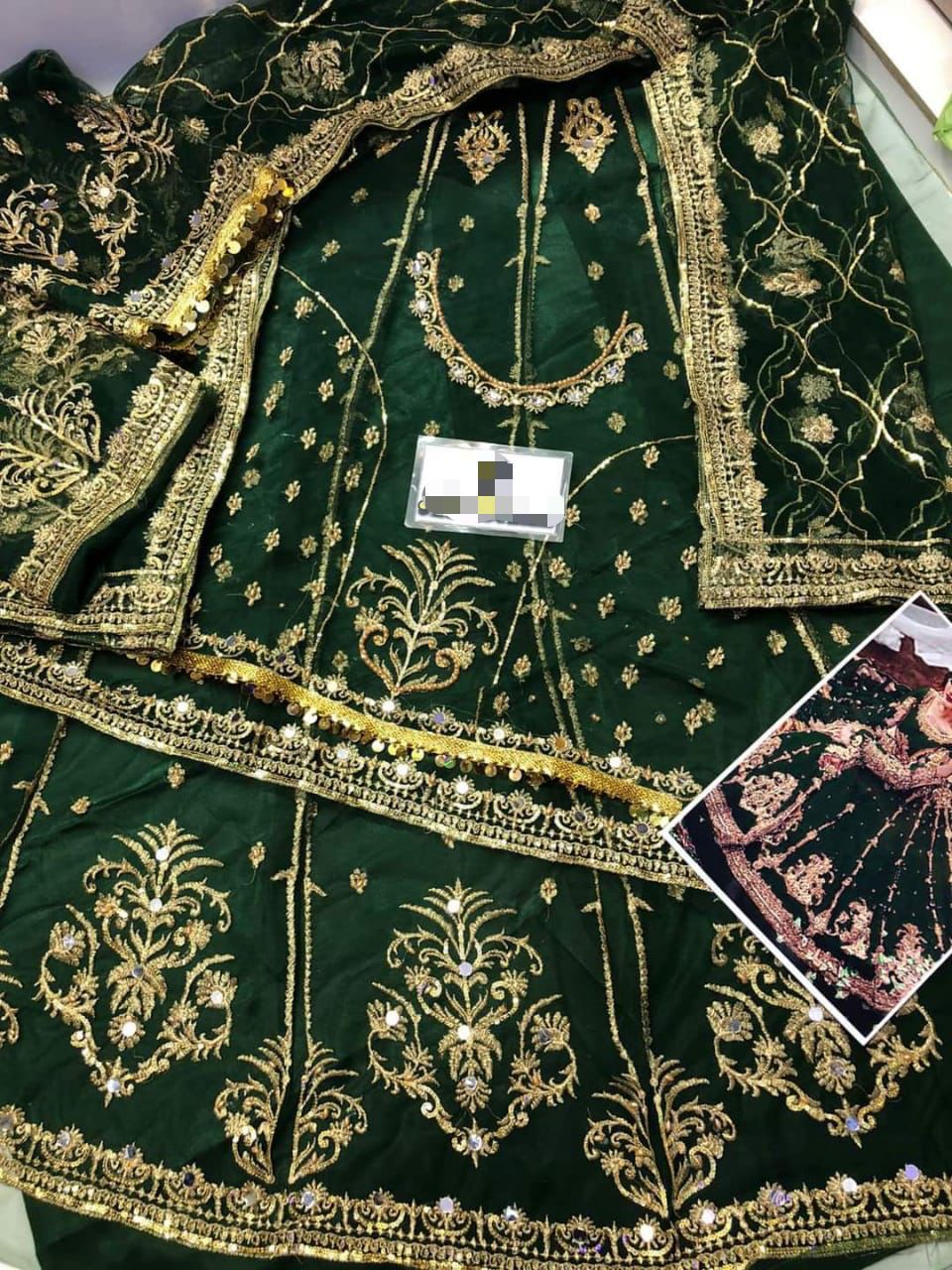 Hiramani Net heavy MAXI unstiched